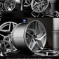 Nifeliz Tornado Wheel Hubs, Set Of 4 Painted Wheel Hubs, Stylish Wheel Hub For 1:8 Scale Car Building Kits