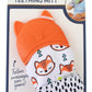 Itzy Ritzy Silicone Teething Mitt - Soothing Infant Teething Mitten With Adjustable Strap, Crinkle Sound & Textured Silicone To Soothe Sore & Swollen Gums - Baby Teething Toy For 3 Mos & Up, Fox