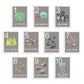 Our World Counting Cards In Spanish, Number Flash Cards, Set Of Ten 08X10 Inch Print Wall Art Prints, Nursery Wall Decor, KidS 