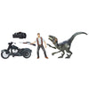 Hasbro Jurassic Park Alpha Cycle & Hybrid Raptor Pack, Large, Multicolor, Model B8634AS0, Plastic
