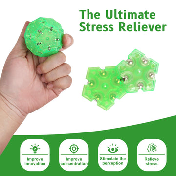 Green Fidgets Toys For Adults,Fidget Toys Adults,Stocking Stuffers For Teens&Kids,Fidget Toys For Teenage For Kids,Gifts For Tee