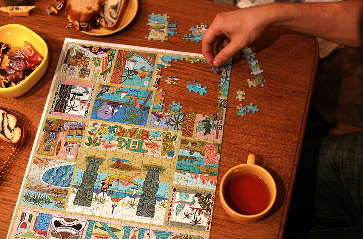 Tiki Time 1000 Piece Jigsaw Puzzle