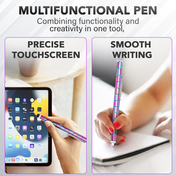 Magnetic Fidget Pen - Perfect Writing And Spinner Magnet Toy Combination, Figette Figit Pen With 13 Magnetic Rings, Ideal Office