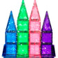 Createon Crayola Mini Magnetic Pip-Tiles, Building Set For Kids, Magnetic Building Easter Toys For Kids, Stem Travel Toys For Boys And Girls Ages 3+, 24-Piece Set (Glitter)