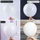 Partywoo White Balloons, 100 Pcs Matte White Balloons Different Sizes Pack Of 36 Inch 18 Inch 12 Inch 10 Inch 5 Inch White Balloons For Balloon Garland Or Balloon Arch As Party Decorations, White-Y13