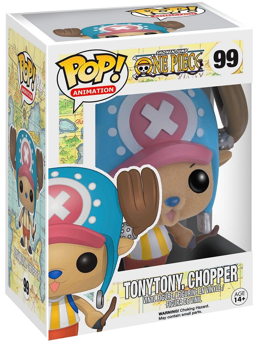 One Piece Funko Pop! Vinyl Tony Tony Chopper - Flocked - Collectable Vinyl Figure - Gift Idea - Official Merchandise - Toys For Kids & Adults - Anime Fans - Model Figure For Collectors
