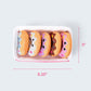 WHAT DO YOU MEME? Emotional Support Donuts Plushies Set, 5 Cuddly Toys with Basket, Multi-Color, Soft Polyester, Model ESDO587
