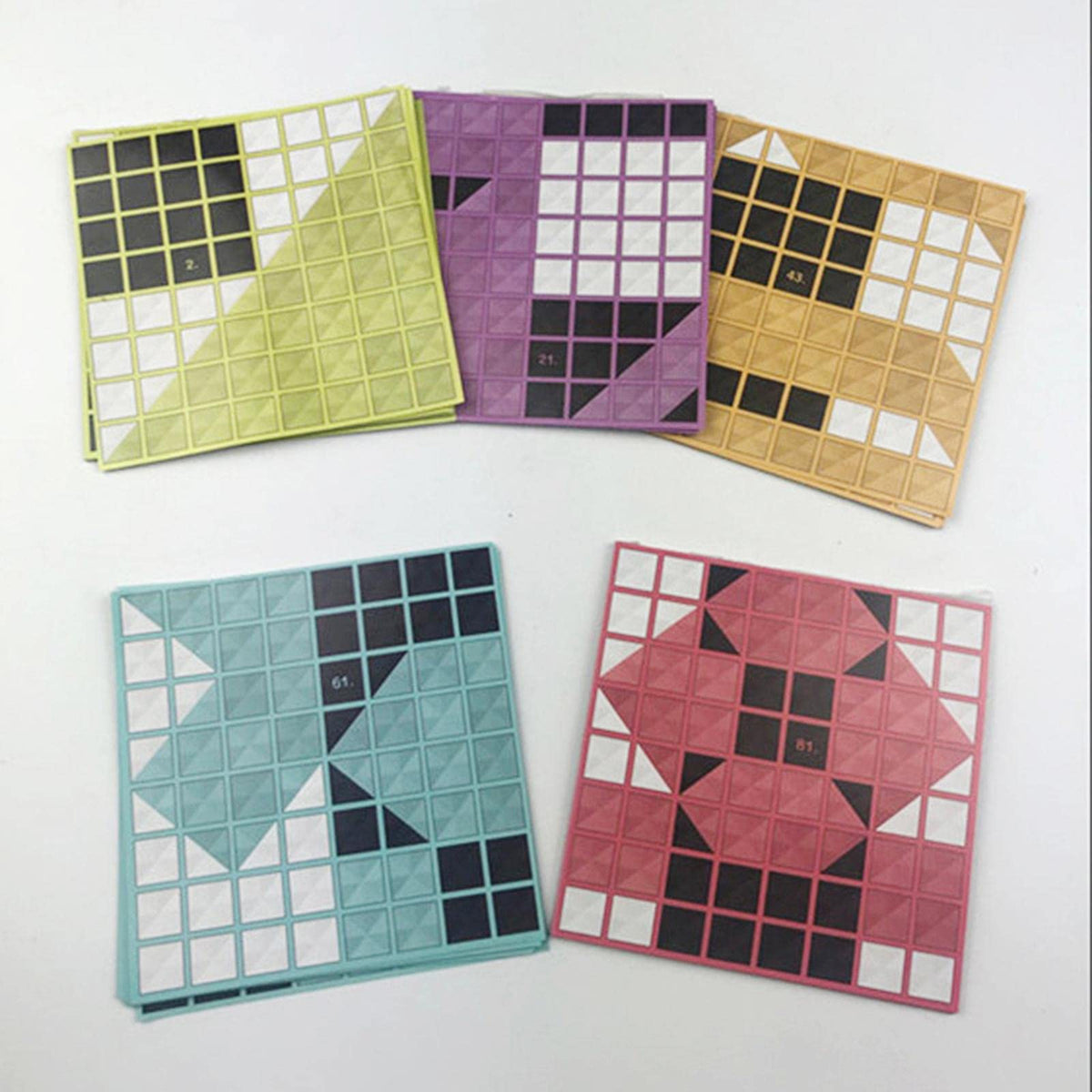 TRENDIVIBE Children Origami Paper Book Handmade Early Learning Educational Toys Puzzle