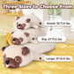 Meowtastic Cute Weighted Stuffed Animals - 31' 5.5 Lbs Weighted Pug Stuffed Animal Bulldog Plush Pillow, Giant Weighted Stuffed Dog Plush Toys Gifts For Kids & Adults (31' 5.5 Lbs, Beige Pug)