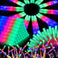 Olupp103 Pcs Led Foam Sticks, Bulk Glow Sticks With 3 Colors Flashing, Light Up Baton Wands For Kids, Glow Sticks Party Supplies