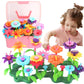 Cenove Toddler Toys For 3 4 5 6 7 Year Old Girls And Boys,Flower Garden Building Toy With Carry Box, Stem Toys For Preschool Children Educational Activity
