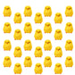 Olutacot 28 Pcs Small Chicken Fluffy Chicks Mini Realistic Plush Chick Fur Stuffed Toy Chick For Kids Diy Decorations Party Favo