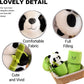 Storescent Cute Panda Plush With Bamboo, Kawaii Soft Panda In Bamboo Stuffed Animals Toy, Plushies Doll Gifts For Kids Girls Boy