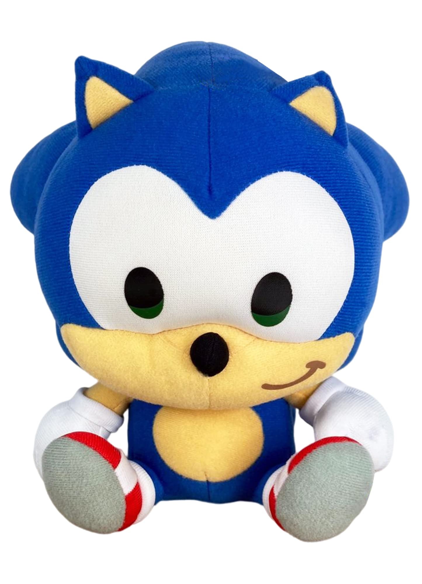 Great Eastern Entertainment Sonic Plush - 7" SD Sonic, Multi-Colored, Soft Plush Toy, Model 56578
