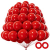 Kawkalsh 200Pcs 5 Inch Red Balloons, Small Mini Latex Balloons For Party Birthday Baby Shower Anniversary Festival Arch Garland