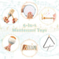 Musical Toys For 1 Year Old Boy Gifts - Wooden Musical Instruments For Toddlers 1-3 - Christmas Birthday Gifts For One Year Old Girls With Boho Xylophone - Montessori Toy For Babies 6-12-18 Months