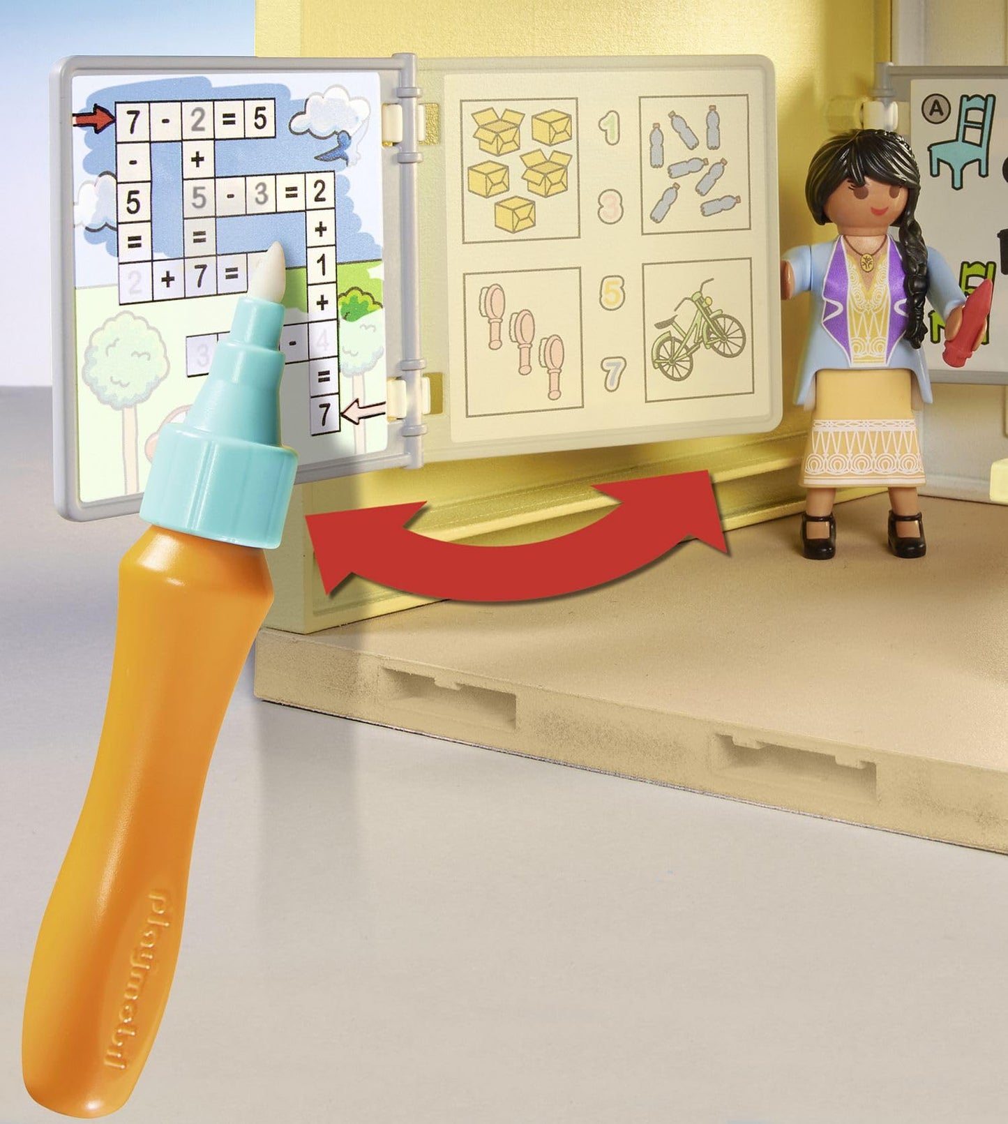Playmobil Large School Playset - Multicolor, One Size, Model 71327, Durable Plastic