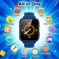 Kids Game Smart Watch For Kids With 24 Puzzle Games Hd Touch Screen Camera Music Player Pedometer Alarm Clock Calculator Flashlight 12/24Hr Kids Watches Gift For 4-12 Year Old Boys Toys For Kids