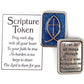Ganz Holy Scripture Double Sided Pocket Charm with Story Card (Phil 4:13)