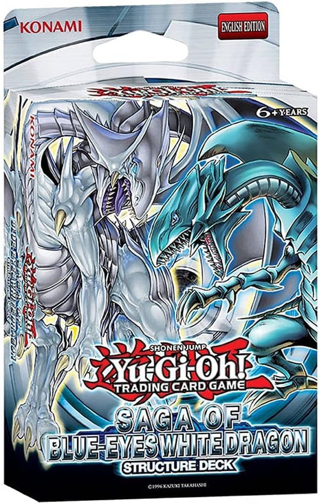 5Star-Td Yugioh 3X Saga Of Blue-Eyes White Dragon Structure Deck