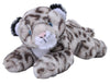 Wild Republic Ecokins Mini Snow Leopard Stuffed Animal 8 Inch, Eco Friendly Gifts For Kids, Plush Toy, Handcrafted Using 7 Recycled Plastic Water Bottles (24795)