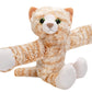 Wild Republic Tabby Cat Plush Toy, 8" Slap Bracelet Stuffed Animal, Model 19566, Soft Plush Material