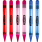 Raiten 6 Pcs Inflatable Crayons Jumbo 41.34 Inch Big Blow up Crayon Set Thick Large Inflatable Crayon Decorations Giant Crayons 