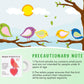 Sonwyoung 10 Pcs Bird Whistle Toys Magic Bird Caller Tongue Tweeting Noisemaker Whistle Tricks Gag Toys