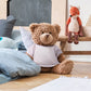 Skylety 6 Pcs Bear Clothes Basic Tee Shirt Classic Stuffed Animal T Shirt Plush Bear Crew Neck For Stuffed Bears Doll With 14 - 18 Inch(White)
