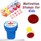 Funblast 10 Pcs Motivation Stamps For Kids - Plastic Stamps Toys Art & Craft For School Supplies Toys For Kids/Boys/Girls- Multi