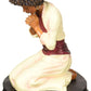 African American Expressions - Mold Me Make Me Figurine - African American Angel Figurine For Home Decor | Inspirational Black Angel Statue With Praying Hands