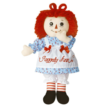 Aurora® Timeless Raggedy Ann & Raggedy Andy® Raggedy Ann Classic Stuffed Animal - Cherished Memories - Lasting Play - Multicolor 12 Inches