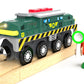 Train Toys For Wooden Train Tracks, Green Tank Battery Operated Locomotive With Magnetic Trains, Motorized Train Compatible With Thomas & Friends, Brio, Chuggington, Electric Train Sets For Kids