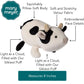 Mary Meyer Stuffed Animal Smootheez Pillow-Soft Toy, 8-Inches, Cow