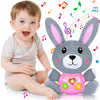 Aodesem Baby Toys 6 To 12 Months - Musical Infant Baby Toys 0-6 Months Newborn Plush Rabbit Toys - Light Up Baby Toys For 1 Year