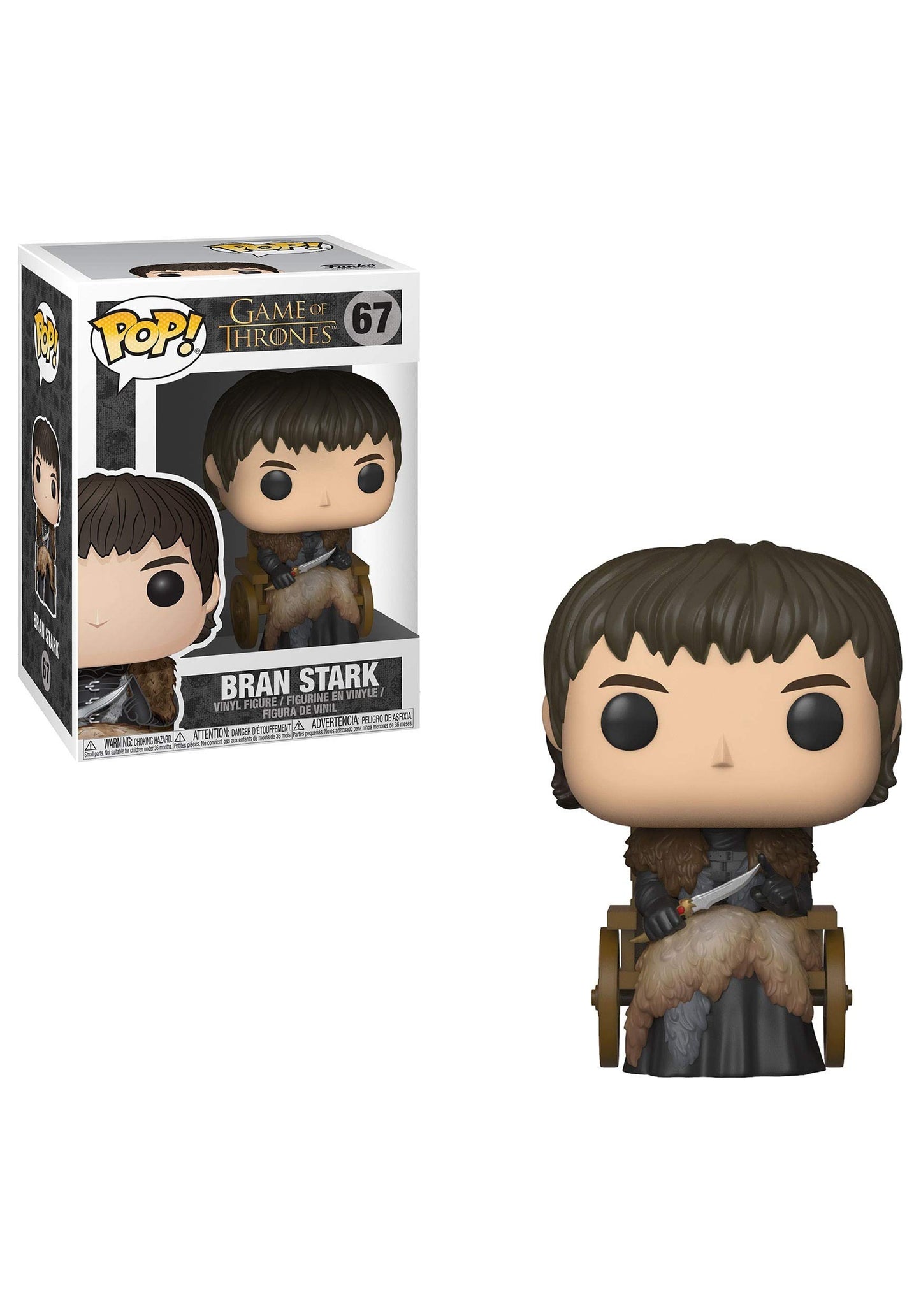 Funko Pop Television: Game Of Thrones - Bran Stark Collectible Figure, Multicolor