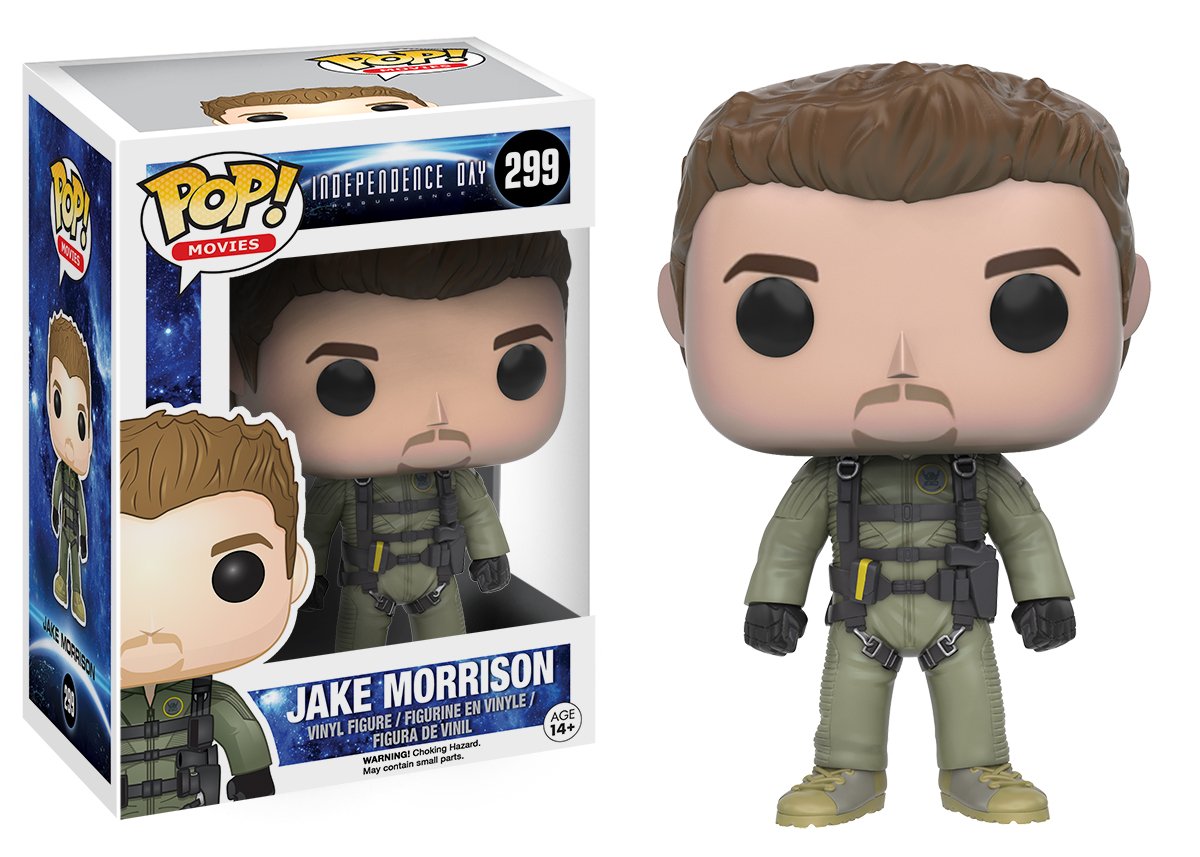 Funko Pop Movies: Independence Day 2 - Jake Morrison Action Figure