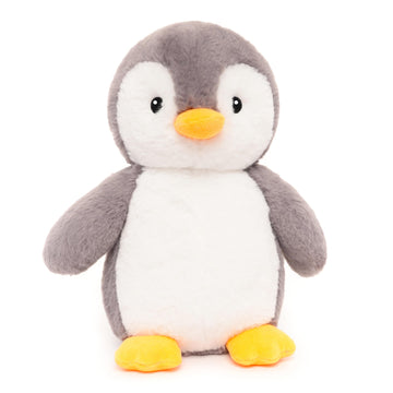 Weigedu King Penguin Stuffed Animals With Embroidered Eyes, Stuffed Penguin, Baby Penguin Plush Toys For Boy Girl Kids Birthday 