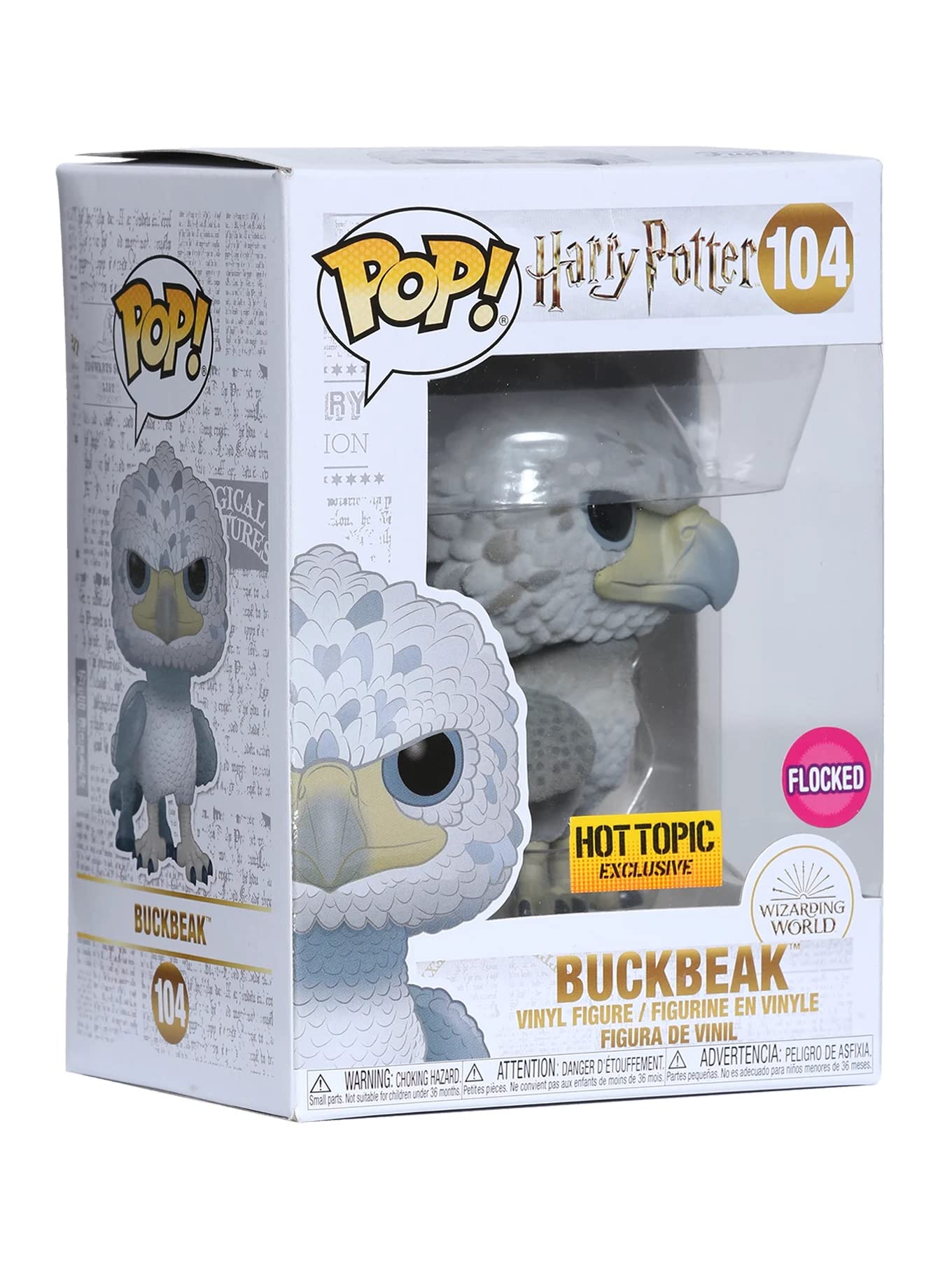 Funko Harry Potter Pop! Buckbeak (Flocked) Vinyl Figure Hot Topic Exclusive Multi None
