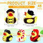 Lewtemi 24 Pcs 2 Inch Mini Pirate Rubber Ducks Cruise Ducks Cute Yellow Decor Bathtub Pool Pirate Party Favors For Carnival Supplies Birthday Party Favor Gifts