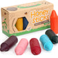 Honeysticks 100% Pure Beeswax Crayons (12 Pack) - Non-Toxic Crayons, Safe For Babies And Toddlers, For 1 Year Plus, Handmade In New Zealand With Natural Beeswax And Food-Grade Colors, Eco-Friendly.
