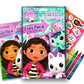 Gabbys Dollhouse Coloring Book Super Set for Girls - Bundle with Activity Pack, Kids Coloring Book, Stickers and More