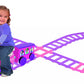 Kiddieland Large Minnie Ride-On Train with Caboose, Multi-Color, Model 54064, Plastic