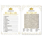 Graduation Party Word Scramble Game Cards, Games Activities and College Party Decorations(50 pack)