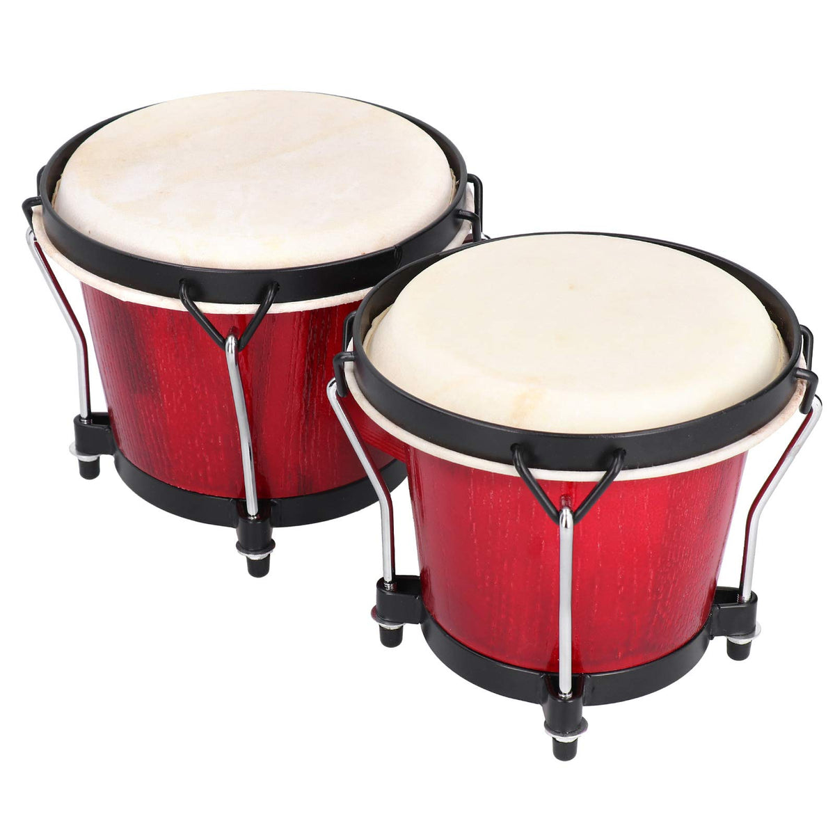 Kid Musical Toy, Exquisite Bongo Drum, NonToxic Durable Solid Harmless For Childs