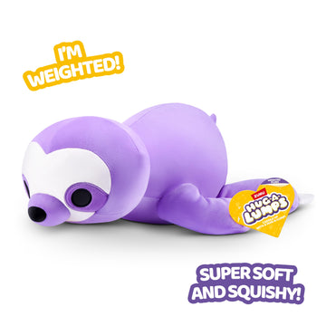 Hug-A-Lumps Sloth Weighted Plush Toy, 3.3 lbs Cuddly Anti-Stress Comfort Plush by ZURU, Perfect for Squishy Hugs and Relaxation
