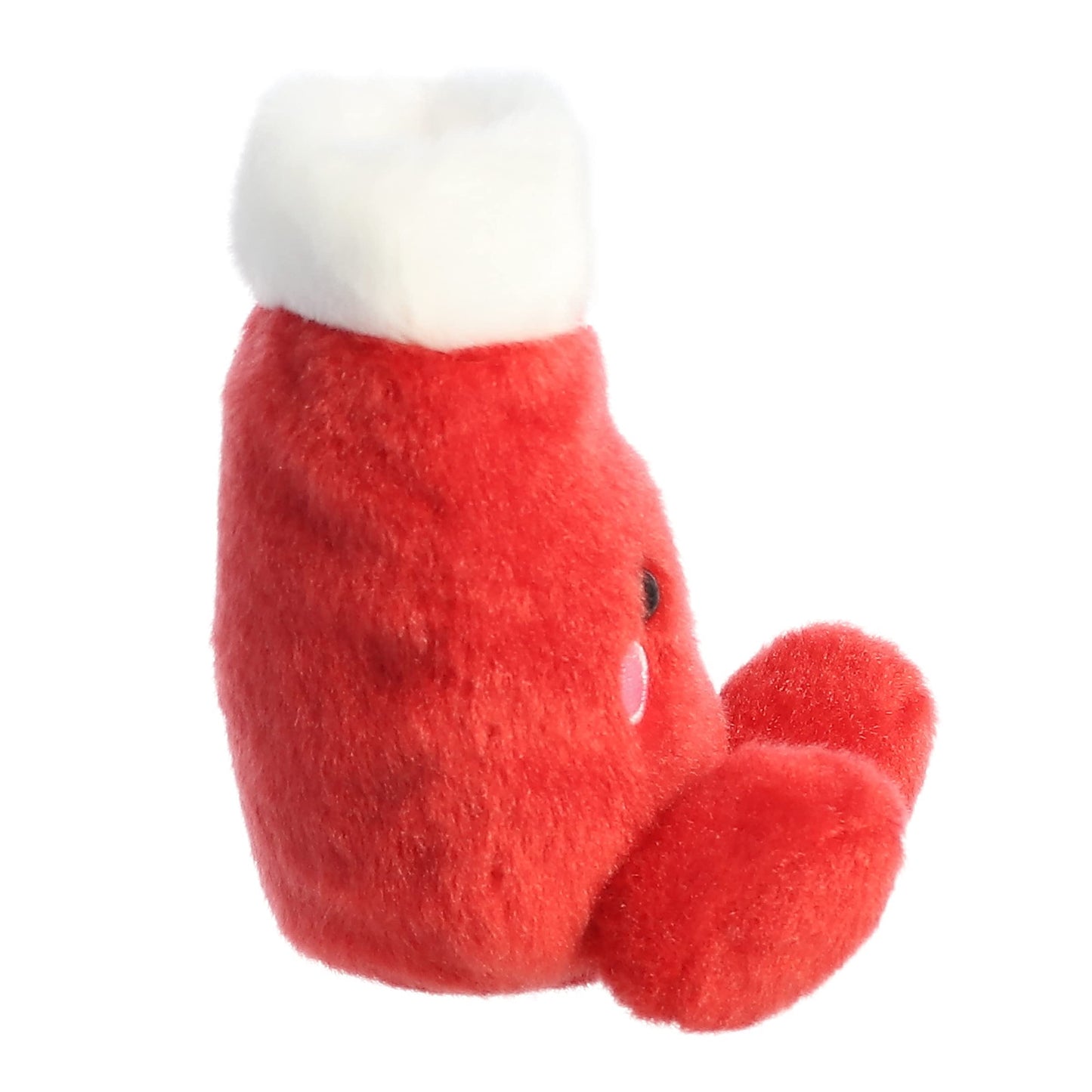 Aurora Adorable Palm Pals Holly Stocking Stuffed Animal - Pocket-Sized Play - Collectable Fun - Red 5 Inches