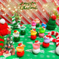 Aweelon100 Pcs Christmas Tiny Ducks Mini Resin Ducks Tiny Ducks (A)