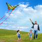 Honbo Rainbow Butterfly Kite For Adults,Single Line Kites For Kids Ages 4-8, Easy To Fly Kite With 200Ft Line And Kite Handle, Wonderful Kite For Beach, Park (Green)