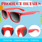 Morcheiong 12 Pack Party Sunglasses In Bulk For Birthday Summer Party Goody Bag Fillers Favors, Mixed Colored